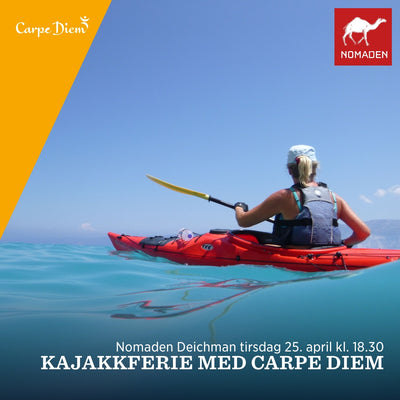 Reisekveld: Kajakkferie med Carpe Diem