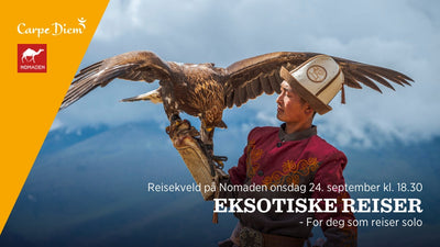 Reisekveld 24. september med Carpe Diem: Eksotiske reiser
