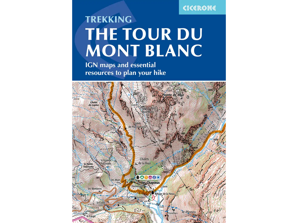 Trekking The Tour du Mont Blanc Map – Nomaden